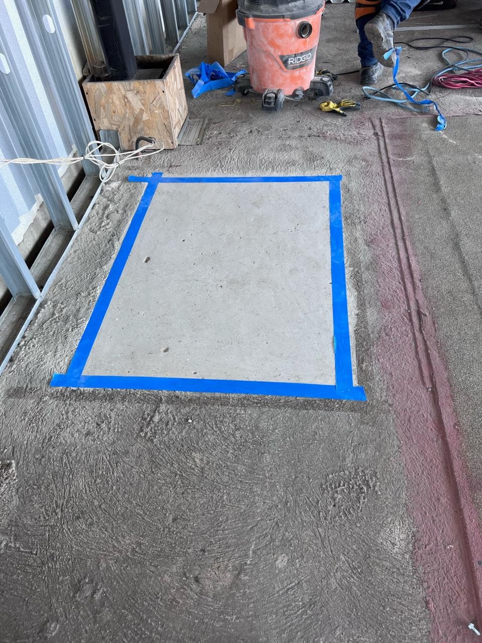 Restauración de piso de concreto en Tijuana